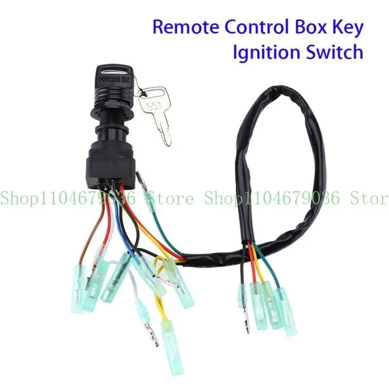 

652F Ignition Switch Assy for 60HP 70HP 115HP 150HP 200HP 225HP Motor Control Box 703-82510-44-00 703-82510-43-0