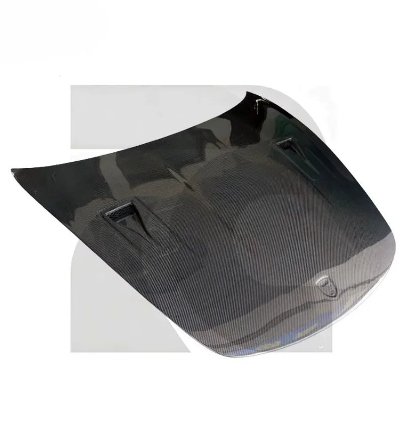 RS Style Dry Carbon Fiber Engine Hood for 718 981 Cayman Boxster Pre-preg Carbon Bonnet with Lightweight