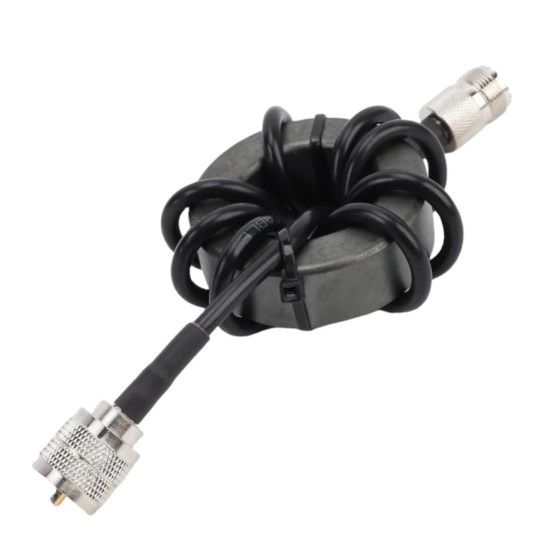 ZP614 1.8-30MHz Shortwave Choke Coil Magnetic Ring EM-43 For HF Shortwave Radio Test Measurement Tool Accessories