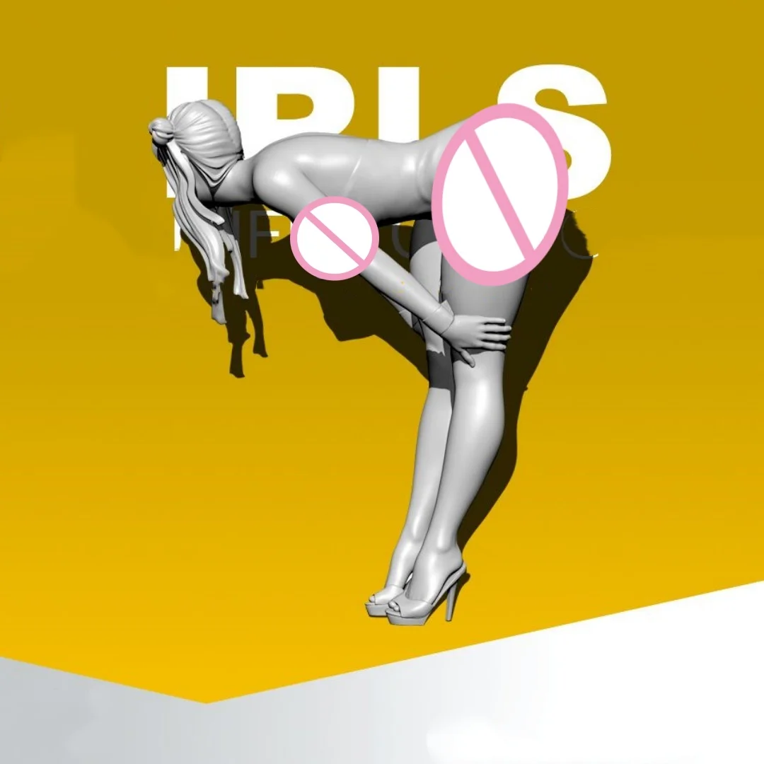 Maßstab 1:35, 50-mm-Harzfigur, Modellbausatz, YUFAN-Producer, MÄDCHEN, Show Girl, unmontiertes, unbemaltes 3D-Druckspielzeug