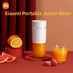 Xiaomi Mijia przenośna sokowirówka mikser elektryczny Mini Blender owoce warzywa szybkie wyciskanie soku kuchnia robot kuchenny Fitness Travel