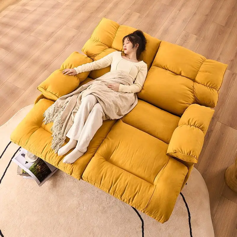 Double electric sofa light luxury living room small apartment home leisure Internet celebrity multi-function first class