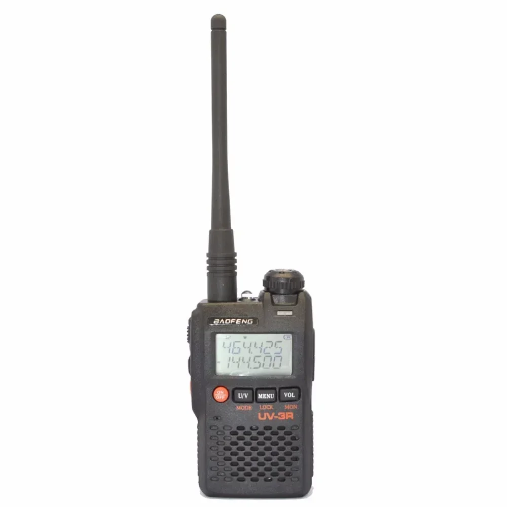 새로운! UV-3R Mark II 136-174/400-470MHZ 듀얼 밴드 듀얼 주파수 디스플레이 양방향 라디오 CB 햄 라디오