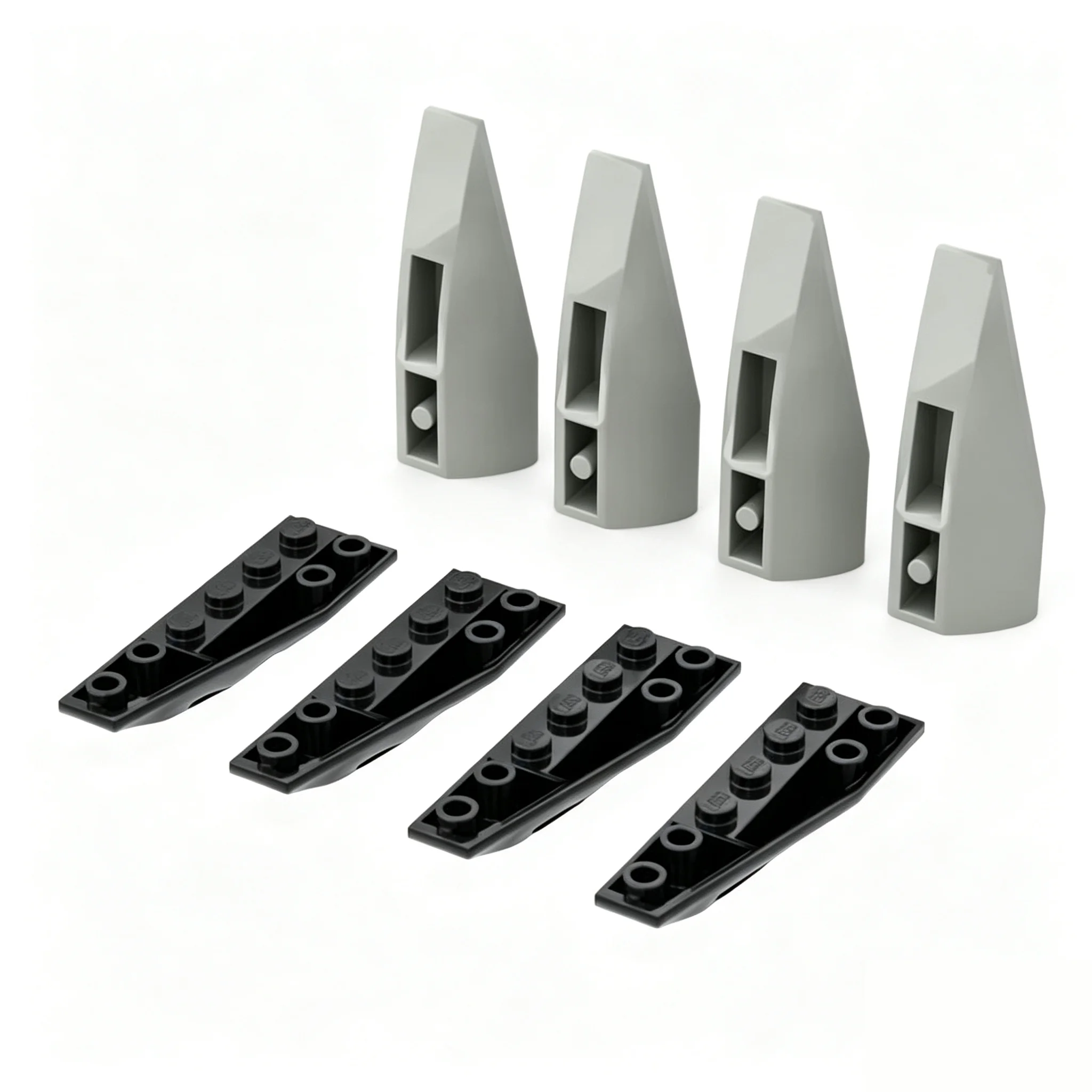 10pcs 41765 Bricks Wedge Curved Inverted 6 x 2 Parts Left Compatible MOC Building Block Adult Kids DIY Education Model