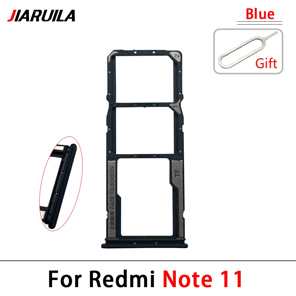 For Xiaomi Redmi Note 11 11S 11 Pro 4G 5G Micro Nano SIM Card Holder Tray Slot Holder Adapter Socket + Pin Repair