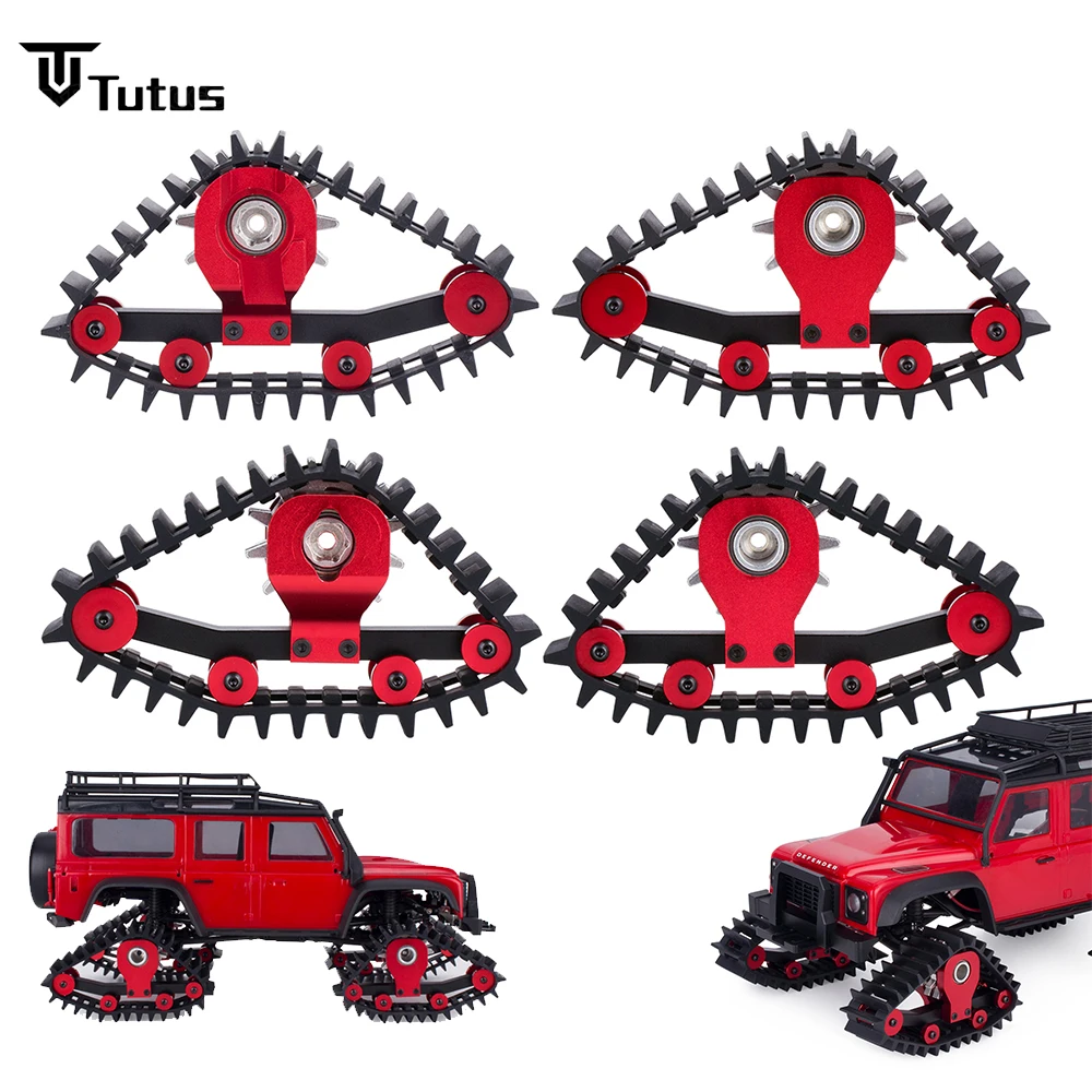 

Crawler Snow Wheel Climbing Car Accessories Sandmobile Conversion for 1/18 RC Crawler Car TRX-4M Accessory Parts