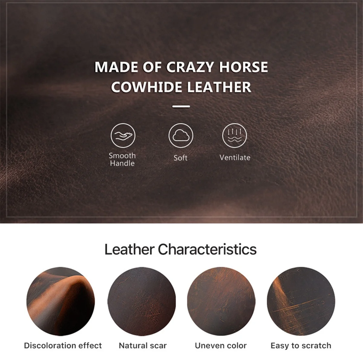 

A45I Классический чехол для хранения часов Crazy Horse из воловьей кожи с бриллиантами, шестиугольная коробка для часов, коробка для хранения часов для путешествий на открытом воздухе