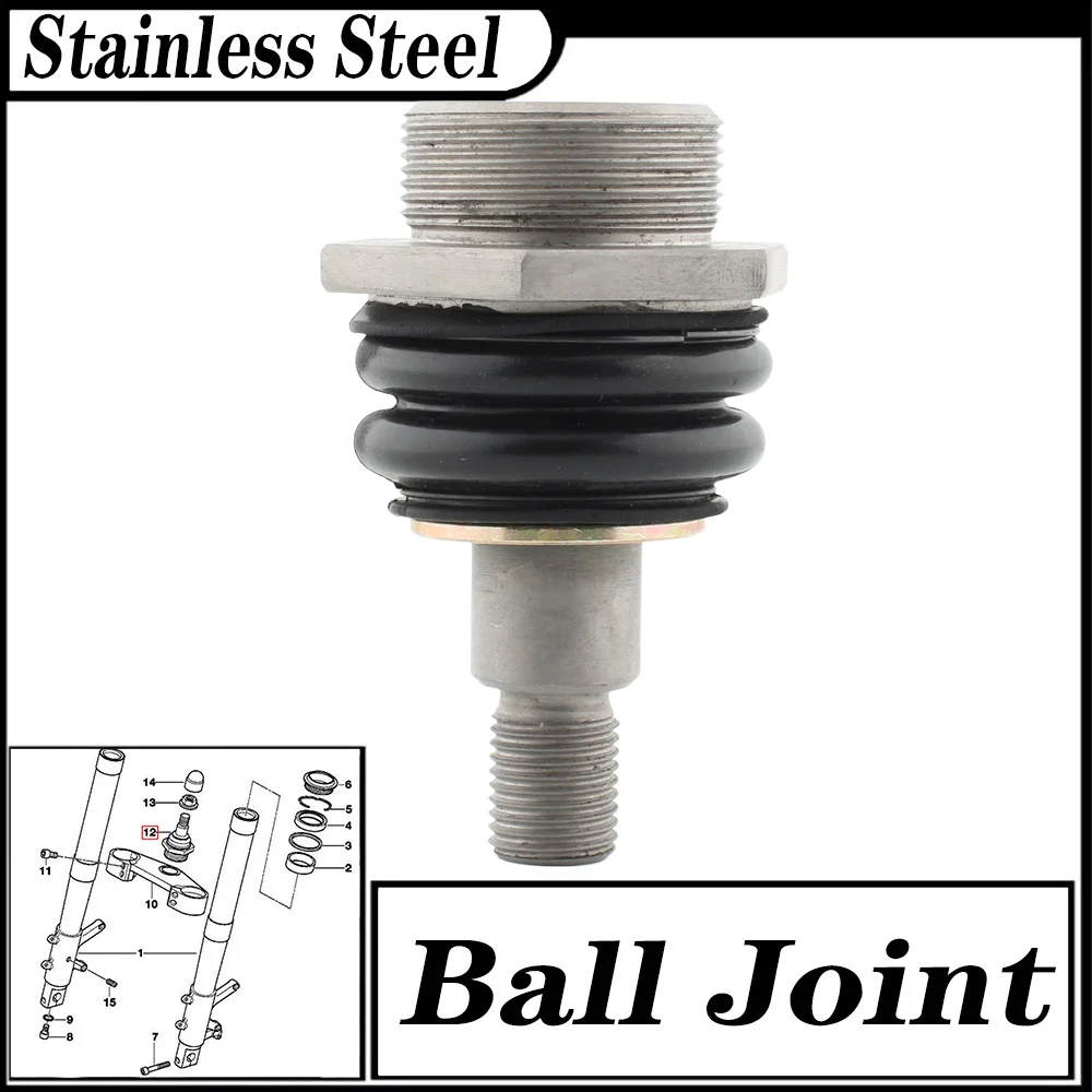 

FOR BMW R1200C R1150GS R1150RT R1100GS R1100S R1100R R850GS K1200RS Ball Joint 2311409 Stainless Steel 1994-2005