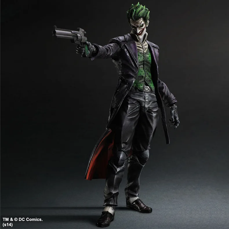 Film PA Arkham Origins Blackgate Joker Bat Action Figure Model Collectible Toy met gelede gewrichten en gedetailleerde kindercadeaus