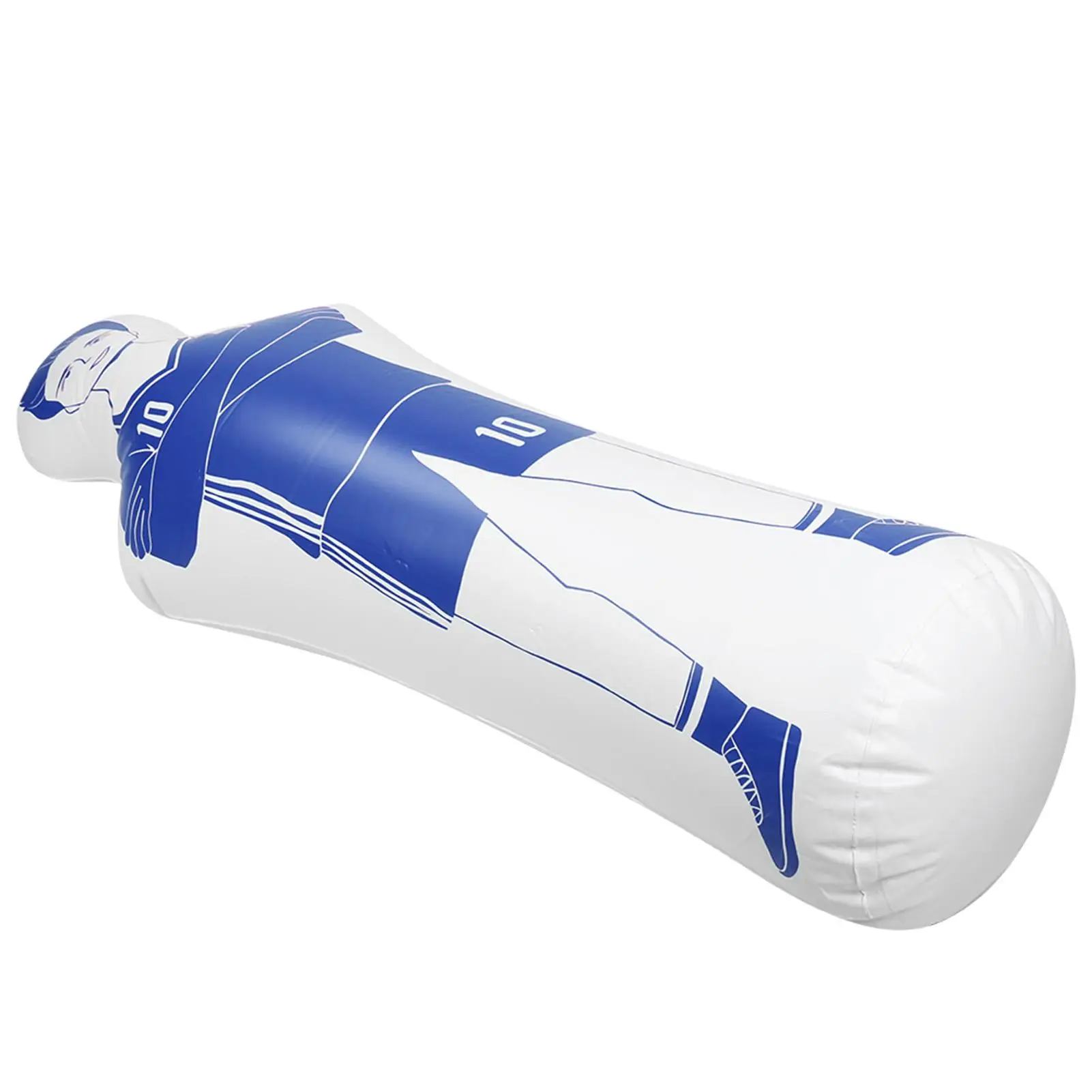 Inflatable Football Training Dummy Soccer PVC Punching Bag 160cm 0.35m