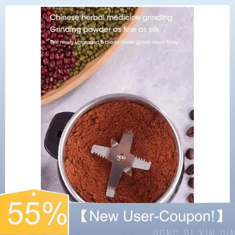 A60T New Electric Multifunctional New Grinder 400W Home Kitchen Cereal Grinder Machine For Beans, Grains, Nuts, Spices