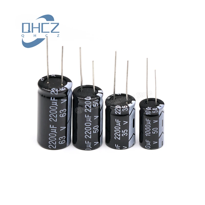 10PCS DIP Aluminum Electrolytic Capacitors 35V/50V/63V 1000UF 2200UF 3300UF 4700UF New and Original In Stock