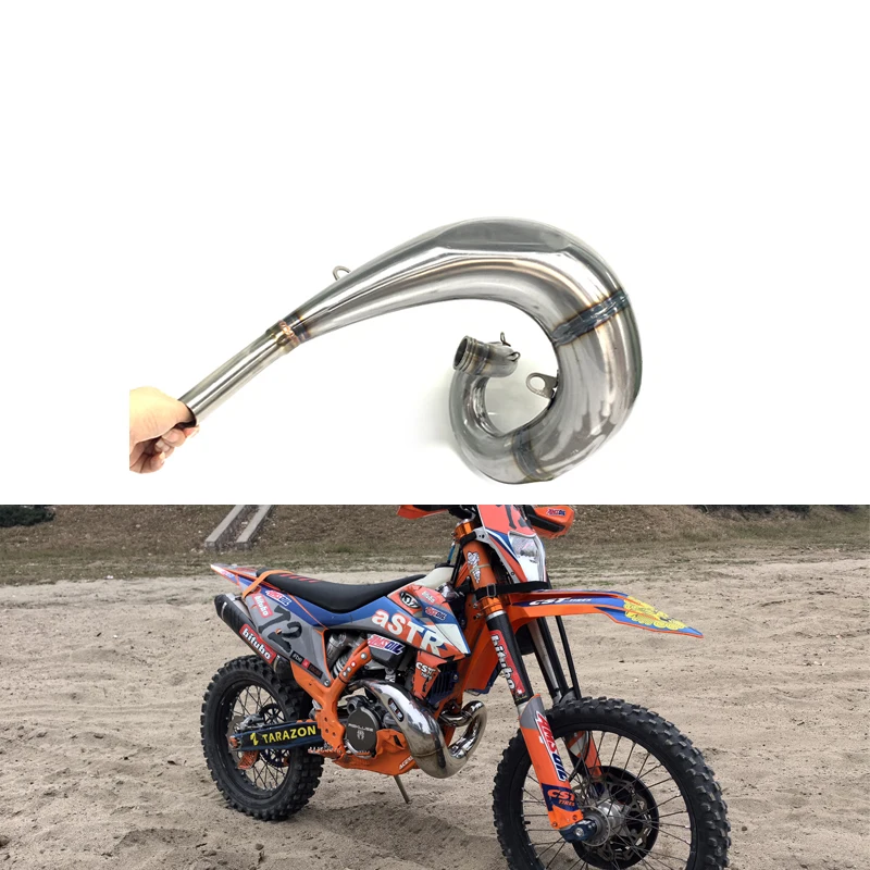 Bulls Motor 2 Strokes Offroad Bike Exhaust Header Pipe Motocross For KTM 250SX 250 XC 300XC 250XC-W 300XC-W 300EXC TPI