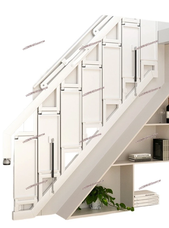 

Customized Home Wall Folding Staircase Loft Duplex Villa Second Floor Garage Loft Indoor and Outdoor Ladder