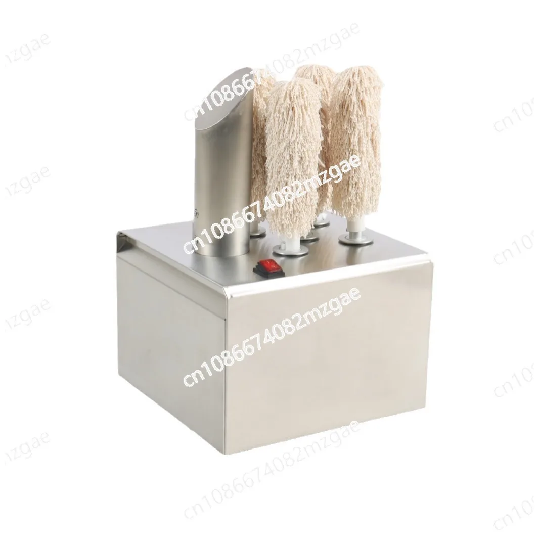 

Высокоэффективная коммерческая электрическая машина для полировки чашек с пятью головками, профессиональная машина для чистки стекол для банкетов и использования в ресторане