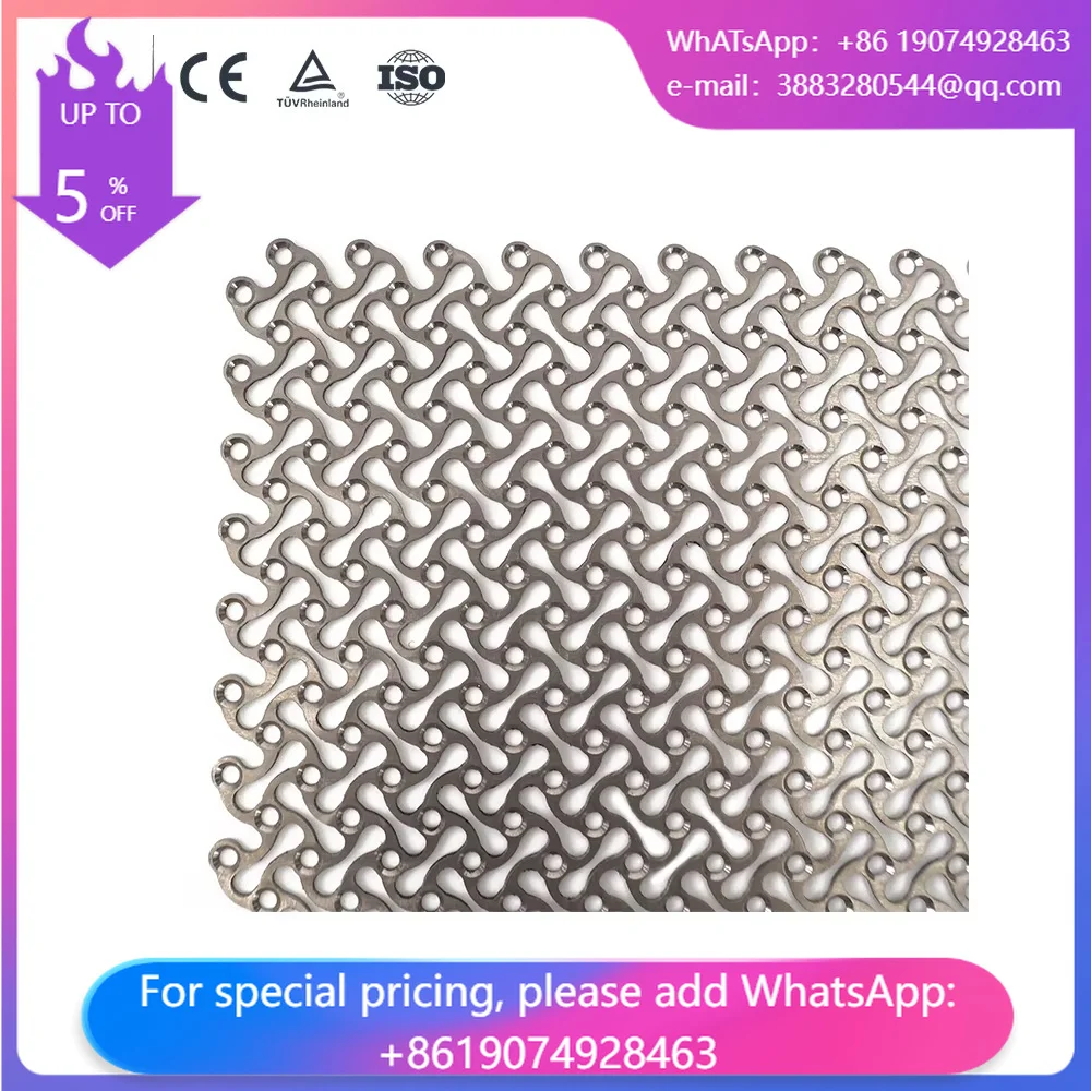 XC Hot Sale Cranial Titanium Mesh  2D Hole Orthopedic & Neurosurgery Class III 1 Year Warranty
