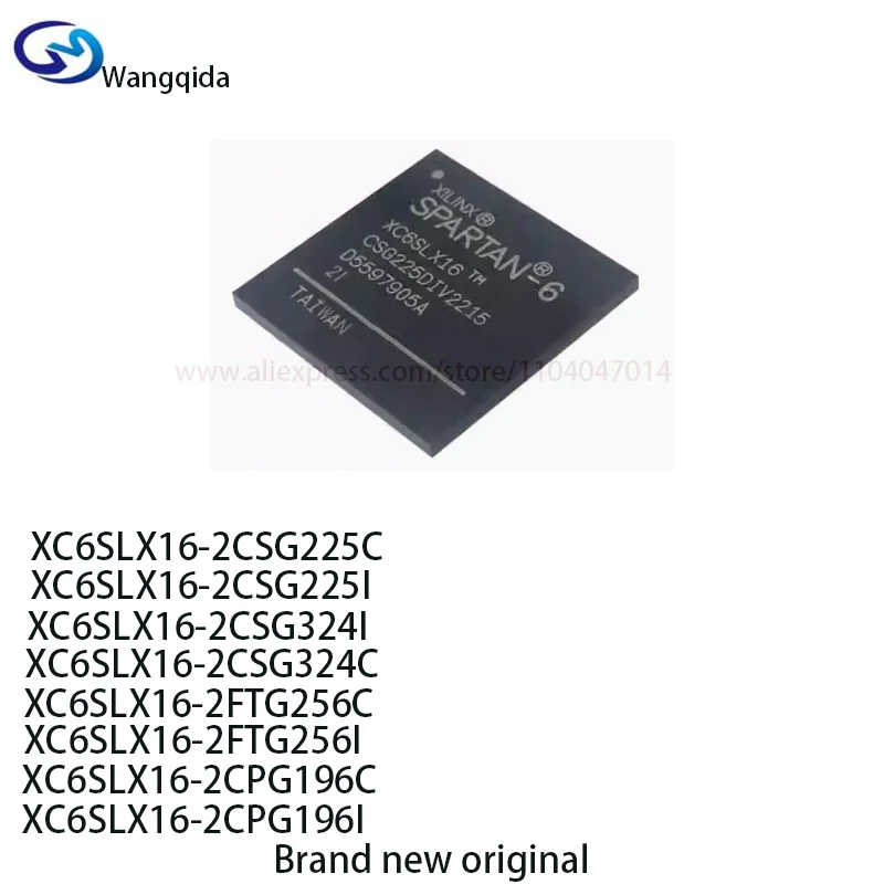 

Brand new original XC6SLX16-2CSG225I XC6SLX16-2CSG225C XC6SLX16-3CSG225I XC6SLX16-3CSG225C Embedded programmable logic chip