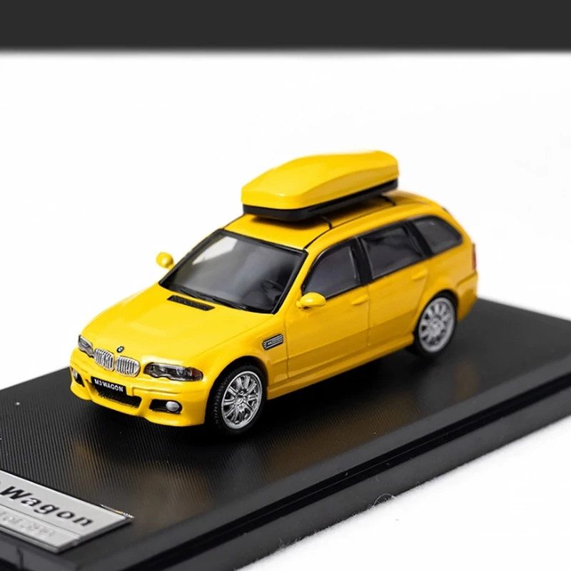 Stance Hunters SH Alloy 1:64 E46 Wagon Car Model Adult Classic Collection Static Display Gift Ornament