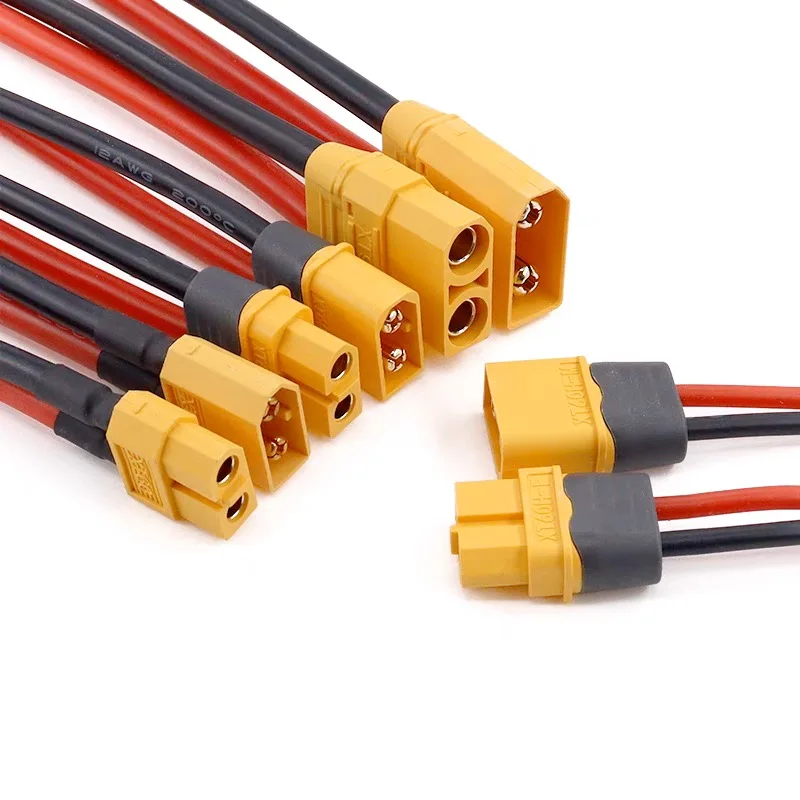 

1PCS XT60E-F Male Female Model Airplane Power Fixable Battery Interface Connector Motor ESC XT60H Plug