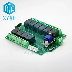 Tuya 10 canali WiFi telecomando relè RF supporto controllo temperatura e umidità a 4 vie DHT11 AM2301 DS18B20 ingresso segnale