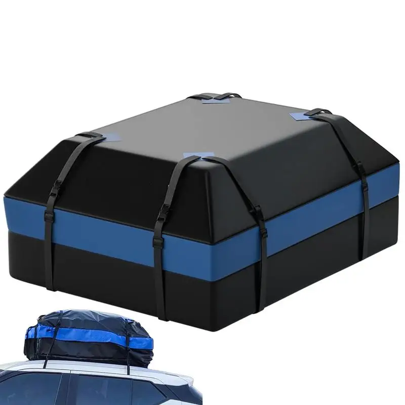 

Vehicle Soft-Shell Carriers Soft Rooftop Luggage Bag 600D 15 CF Roof Waterproof Bag For All Cars With/Without Rack