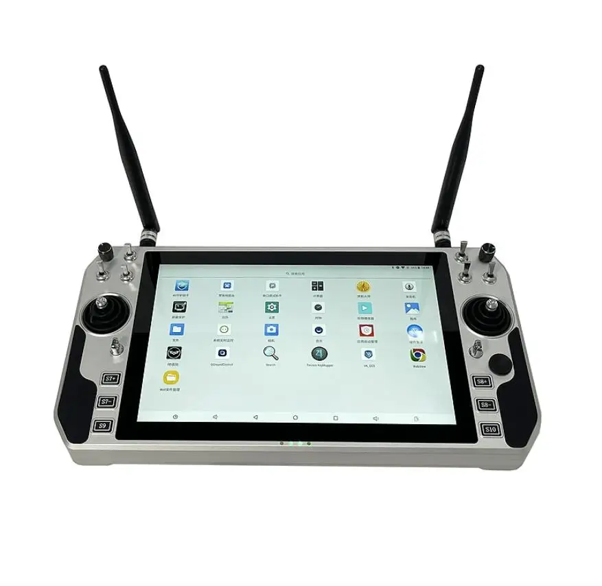 Station de terre portative sans fil, contrôleur Intelligent, écran tactile LCD HD de 10.1 pouces, 1280x800, pour Drone à levage lourd RC FPV