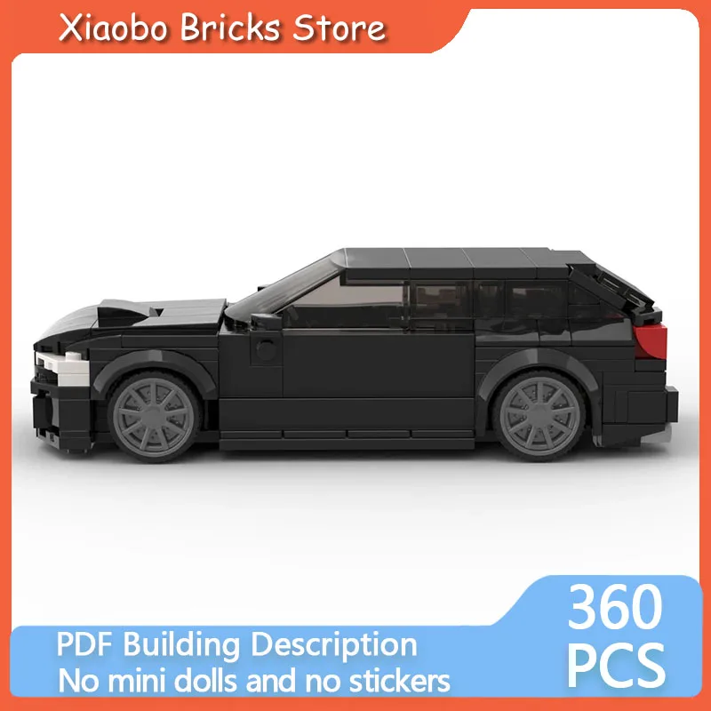 

Городской автомобиль, модель скоростного чемпиона MOC, строительные кирпичи, спортивный автомобиль STI, модульная технология, подарки, праздник, сборка, детские игрушки, костюм