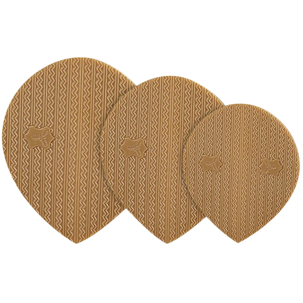 

3Pcs Shoe Heel Repair Pads Non Slip Sole Protectors for All Types of Shoes Non Slip Shoe Pads Heel Replacement