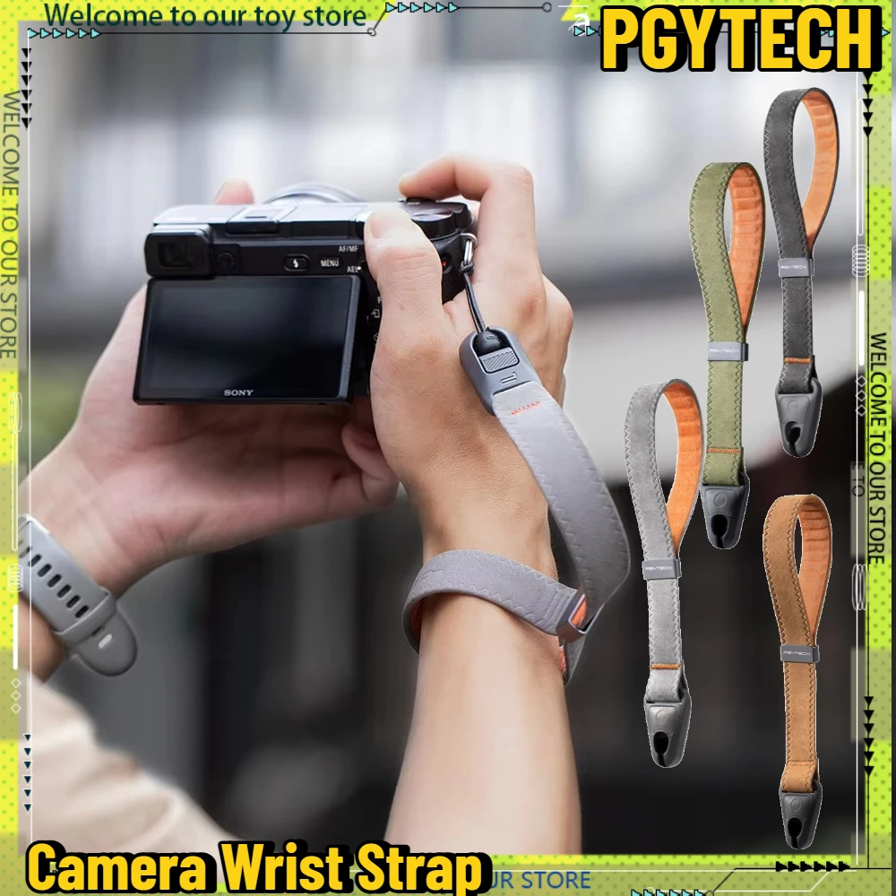 【PGYTECH】Camera Wrist Strap Air 35kg Load Capacity Ultra-Light One-Handed Quick Release Anti-Drop for Canon Fujifilm Sony Camera
