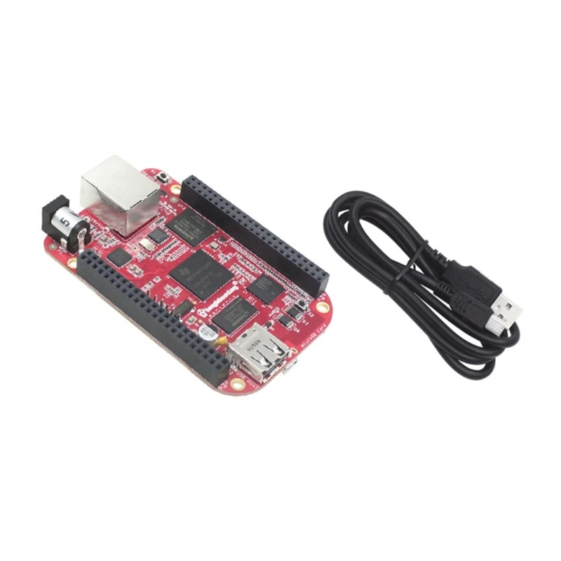 Industrial Embedded Development Board AM3358 CortexA8 Processor for Beaglebone 4GB eMMC Storage BB-IND-4G Red Board