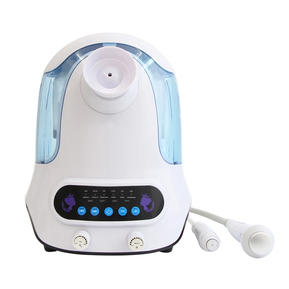 6 in1 H2-O2 Hydro Dermabrasion Bio-lifting Spa Facial Hydro Facial Microdermabrasion Machine Water Dermabrasion Beauty machin