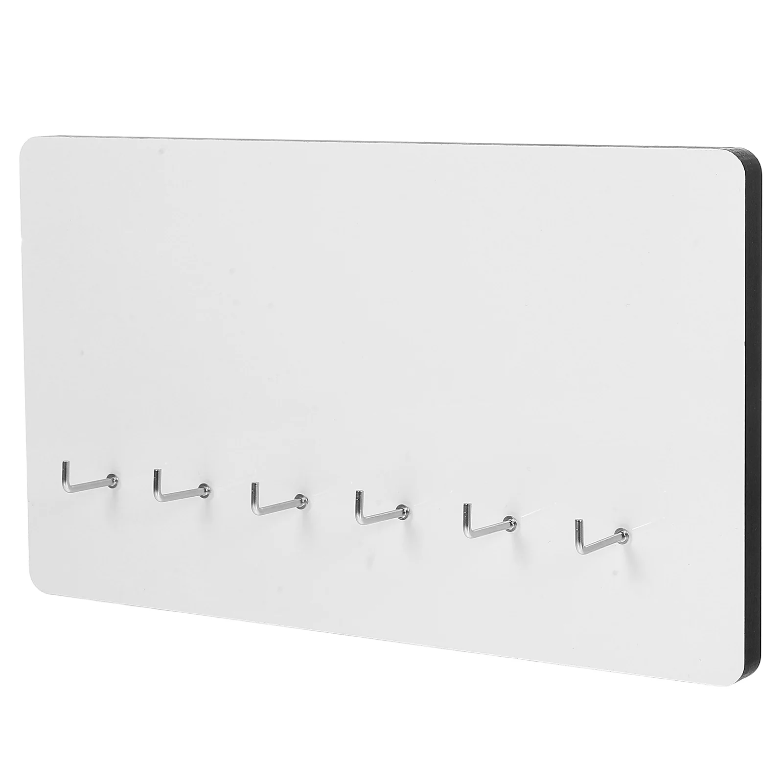

Wall Hanging Picture Frames 12mm Thickness 6 Holes White Sublimation blanks DIY Decor Key Hooks Photo Collage Display