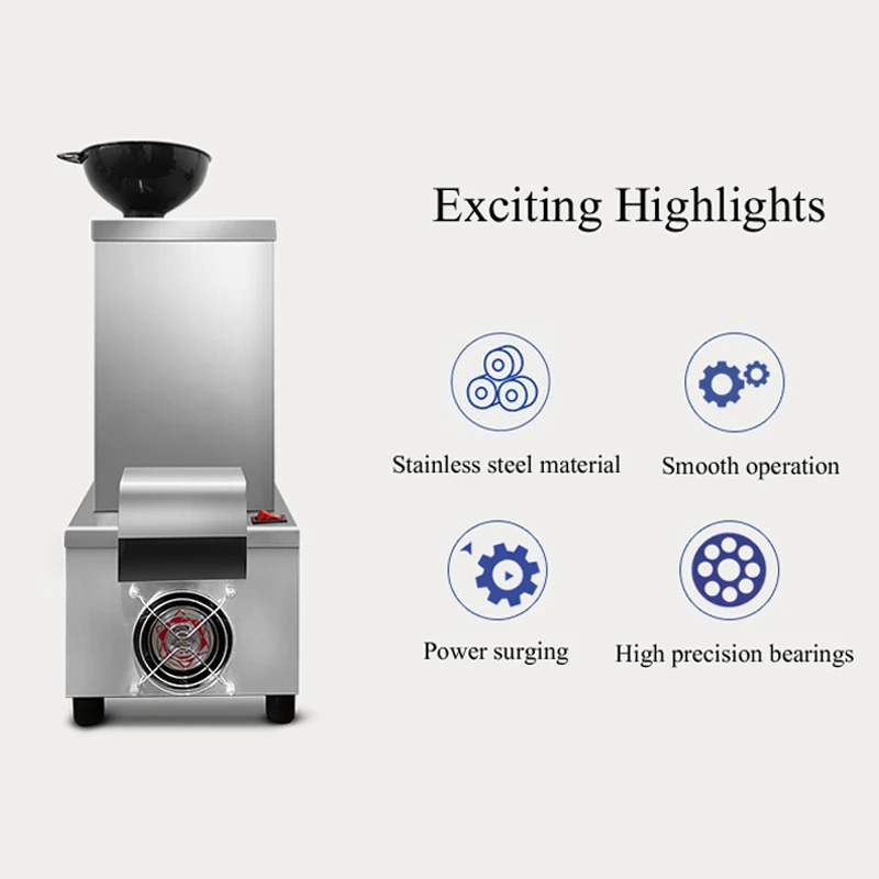 

PBOBP 220V Portable Stainless Steel Automatic Garlic Peeling Machine Restaurant Use Electric Garlic Peeler Peel Remover Machine