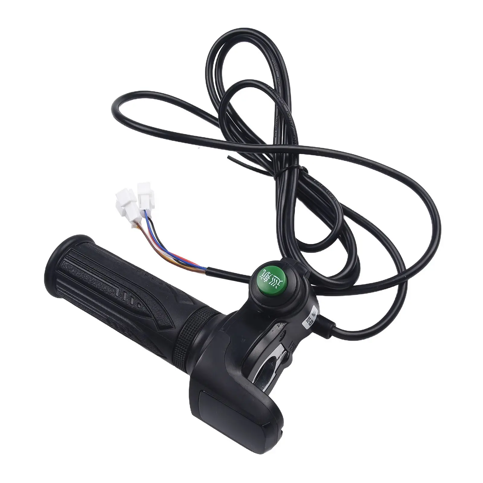 Electric Throttle E Bike Throttle Grip Electric Scooter Throttle Grips Keys Cruise Button Electric Scooter Throttle Grips