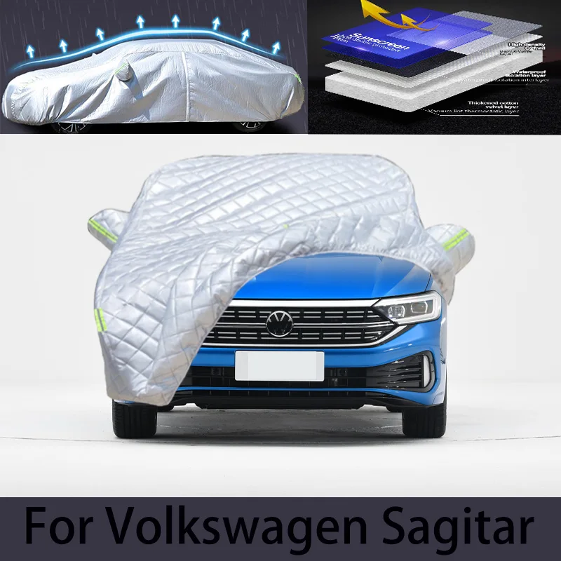 

For volkswagen sagitar Hail prevention cover auto rain protection, scratch protection, paint peeling protection, car clothing