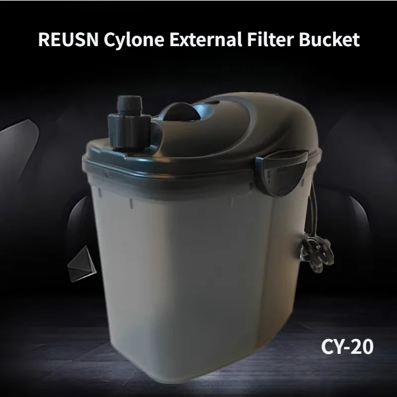 

RESUN Aqaurium Cylone Внешний фильтр Ведро CY 220 В-240 В Бесшумный высокопроизводительный водяной насос Коралловый риф Аквариум для рыбы