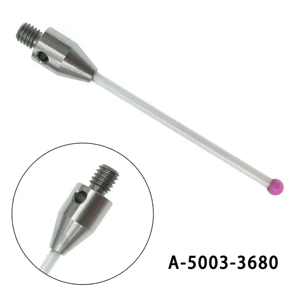 A-5003-3680 CMM Probe Touch Stylus Ceramic M4 Thread 3mm Tip Long For CNC Machine Tool Accessories 50mm
