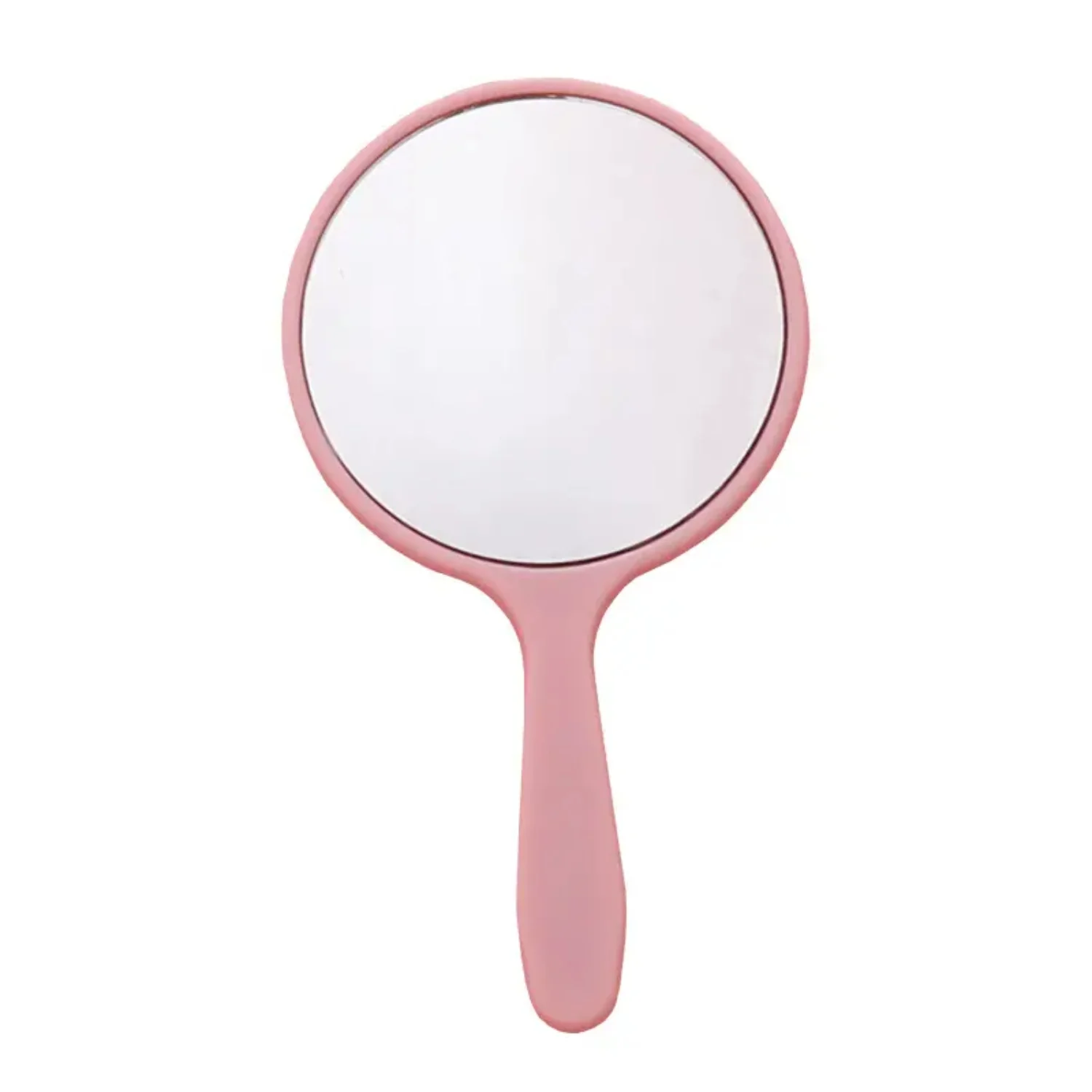 Handheld make-upspiegel met handvat - Compacte cosmetische spiegel voor dames - Ronde zakspiegel voor bureau of make-up - Draagbaar en S