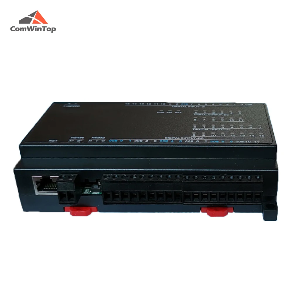 CWT-MB308N 이더넷 모드버스 Tcp Io 모듈, 8AI + 4AO + 8DI + 8DO RS485 RS232