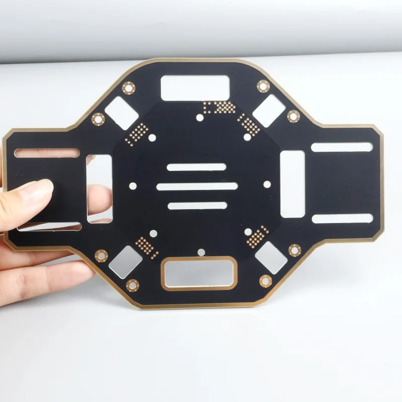 1 Juego de placa central de marco principal de cuadricóptero DJI F450 PCB, placa lateral superior y placa lateral inferior, promoción