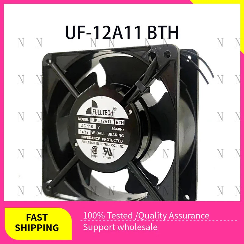 YJJ  FOR FULLTECH Industrial Cooling control Fan 115V 120*120*38MM 14/12W UF-12A11 BTH