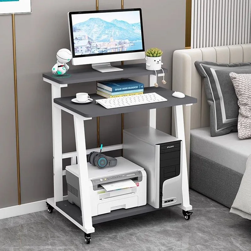 

Computer desk Home desktop Small removable bedroom Bedside table Modern simple learning notebook Mini desk