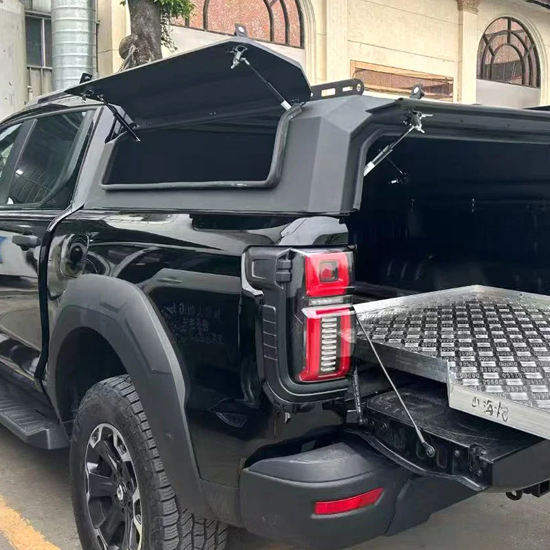 

Material Dual Cab Hardtop 4x4 Pick up Pickup Truck Bed Canopy Topper for GWM Cannon Alpha PHEV