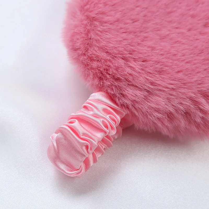 Soft Hairy Sleeping Mask Super Blocking Light Eye Mask Comfortable Travel Sleeping Aid Eyepatch Eye Shade Cover for Yoga Nap image 5