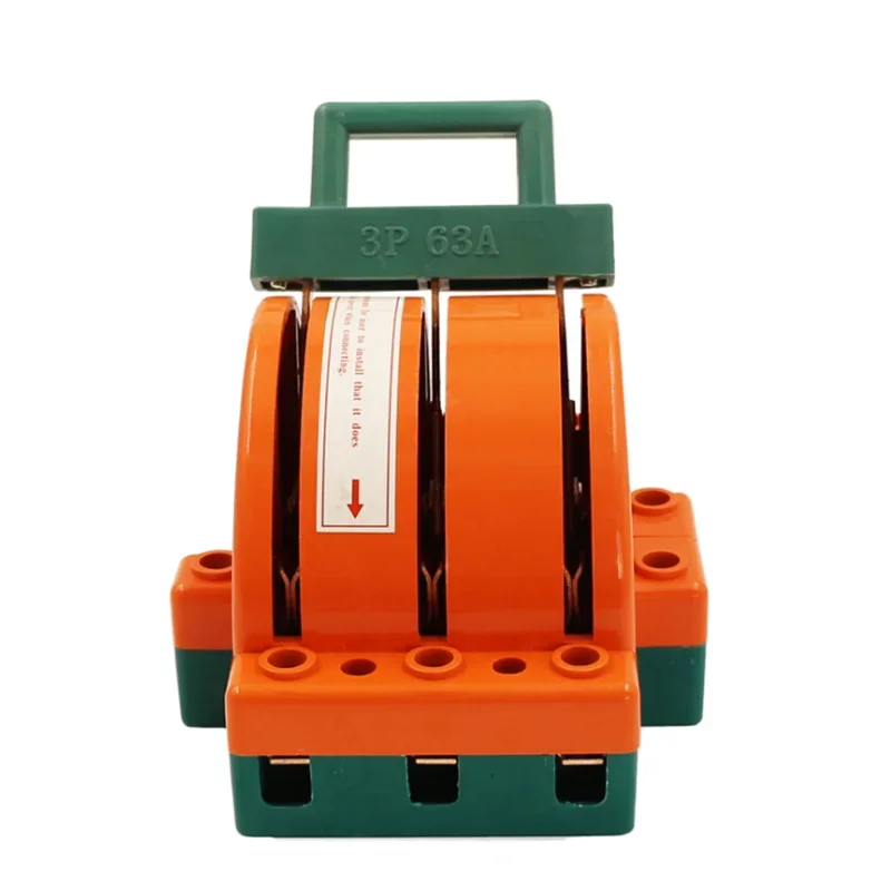 3P Three Pole 60A Double Throw Knife Disconnect Switch 220V/380V