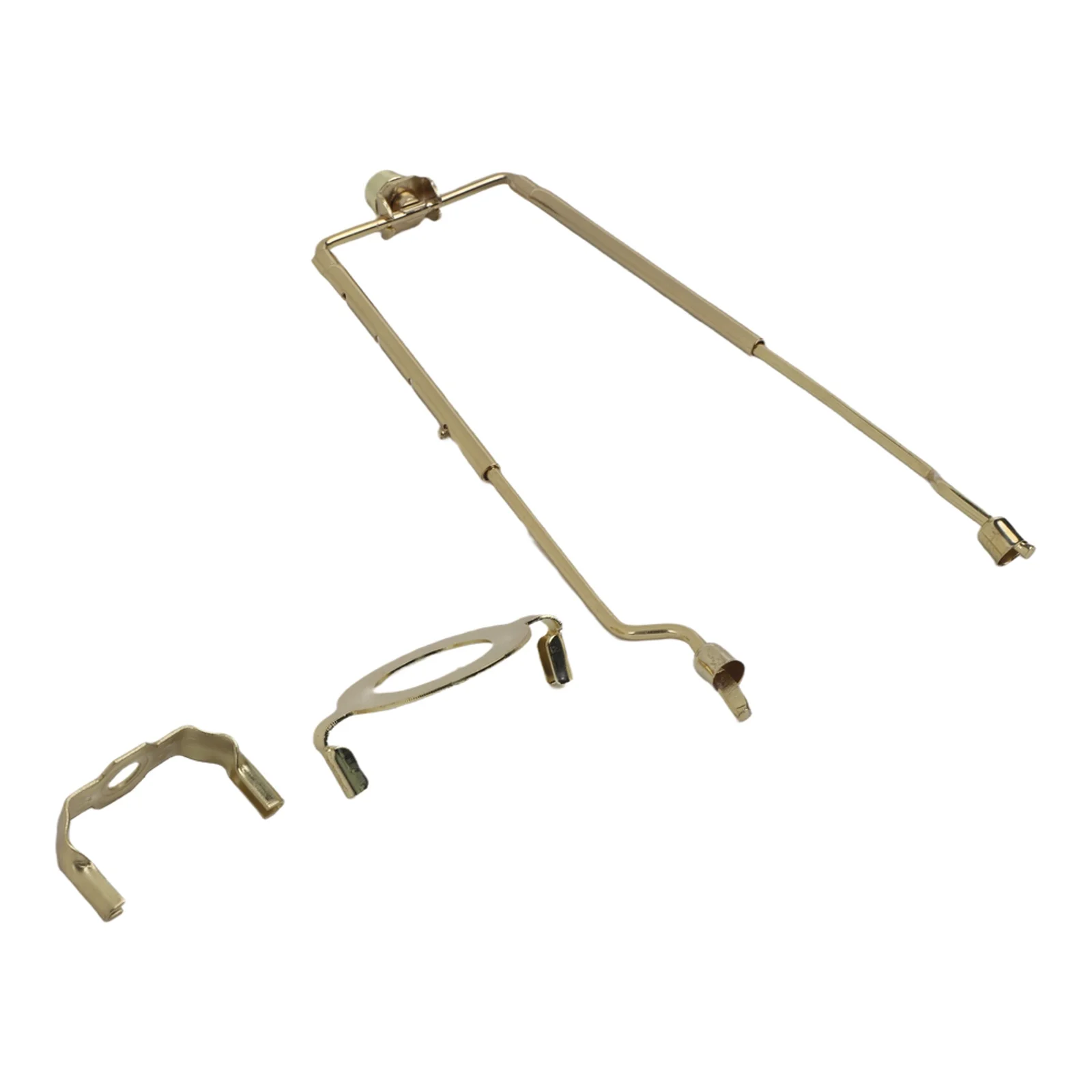 Metal 2 Piece Adjustable Lamp Harp Stand Kit for E26 Lamp Base Chrome Finish For Lampshades from 7 to 10 Inches