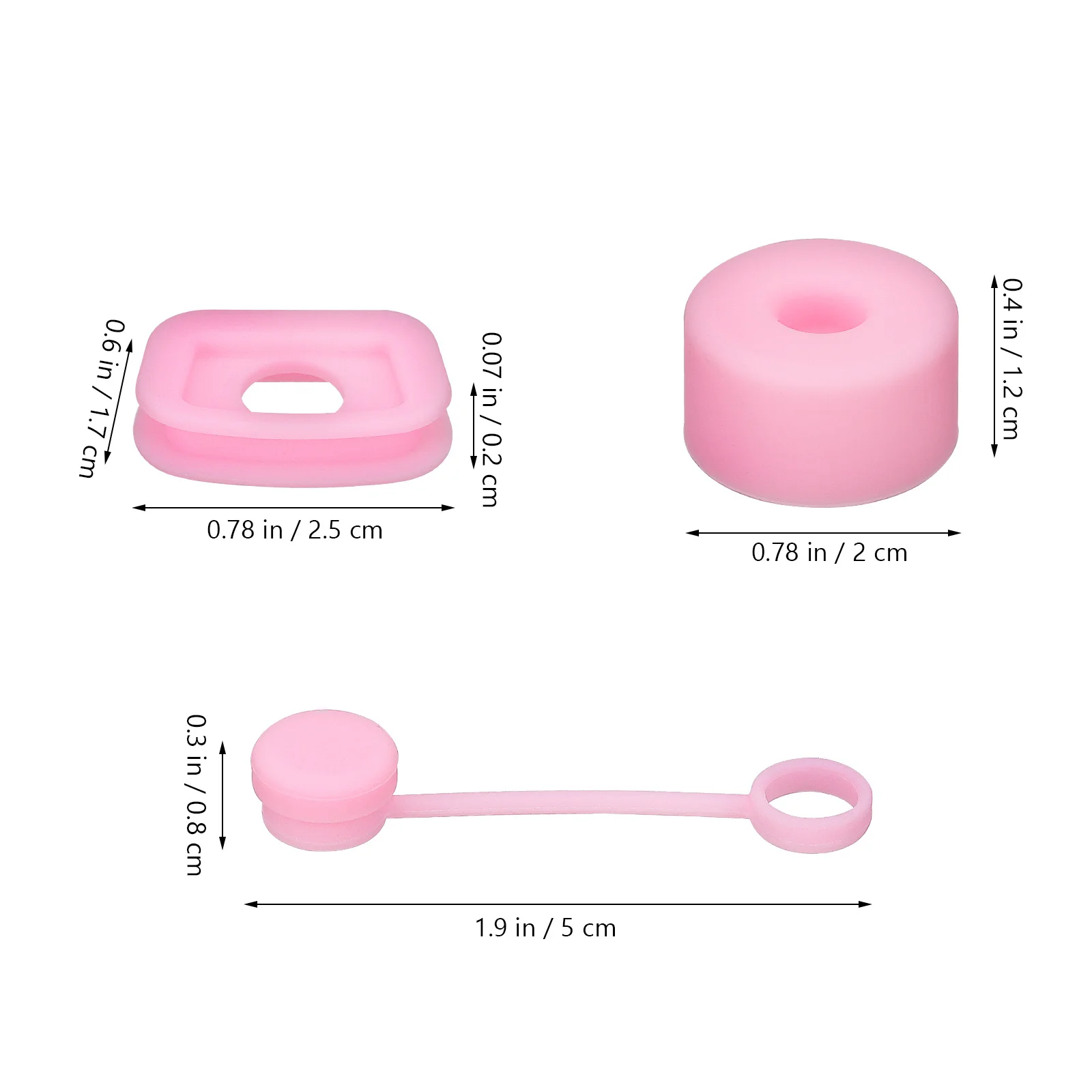 

12Pcs Spill Stoppers Leak Proof Silicone Cup Straw Covers Reusable Tumbler Accessories Drinking Straw Caps Spill Stopper