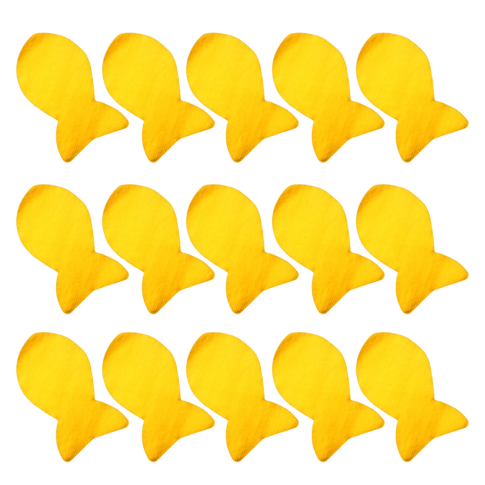 Yellow Fish Shaped Heavenly Offering Cat Dog Funeral Memorial Supplies Traditional Chinese Ancestral