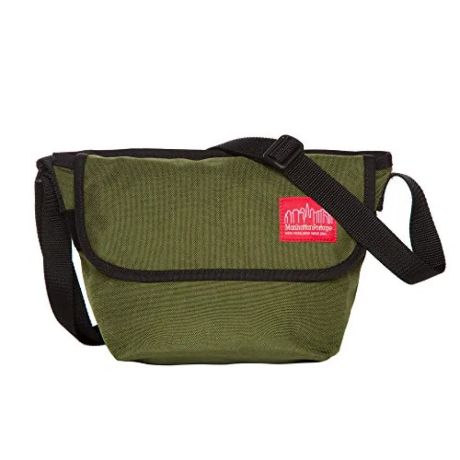 

Mini NY Messenger Bag With Interior Zip Pocket And Spacious Compartment Water Resistant Cordura 1000D