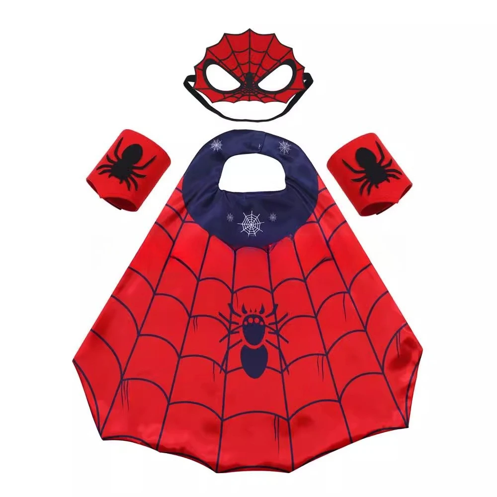 قناع الرأس الشبكي ذو الرأس الكرتوني للأطفال، هدية لعب الهالوين